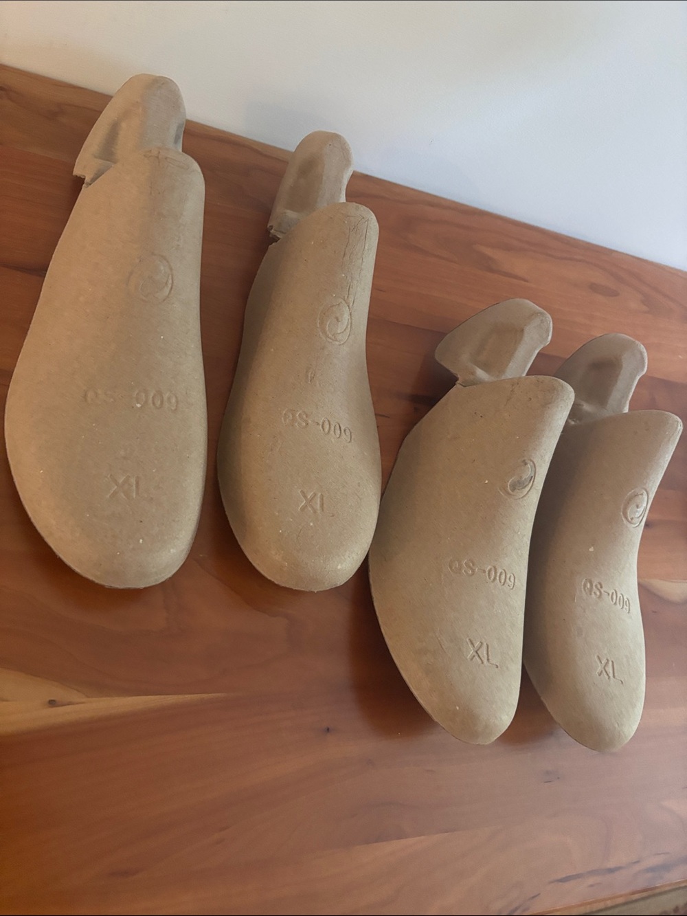 FREE…. Shoe Lasts Set in Tan (XL) - 4 Pieces